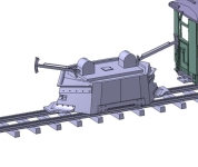 KARSEI Modellbahn 29800 - TTe - Schneepflug schwarz, DR